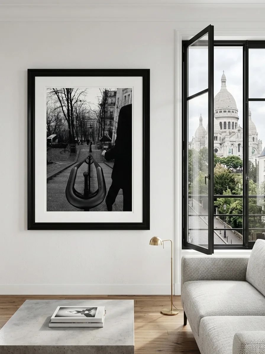 Mise en situation — collection Paris — Montmartre, photographies de Stéphane Pestel